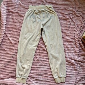 Juicy couture women’s‎ cream and silver joggers